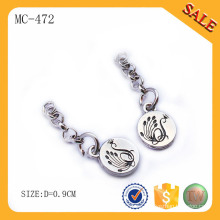 MC472 Promoción aleación de zinc regalos personalizados cadena metálica con logotipo